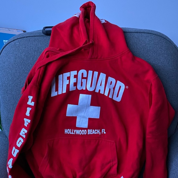 ☀️Lifeguard Hoodie Sweater (Hollywood,FL)☀️ - Picture 3 of 4